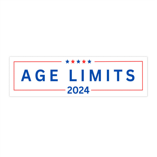 Bumper Stickers - Age Limits