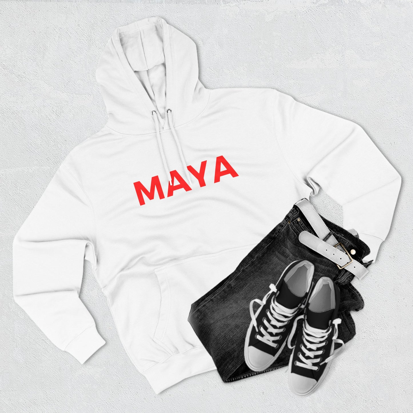 Premium Pullover Hoodie - MAYA (Make America Young Again)