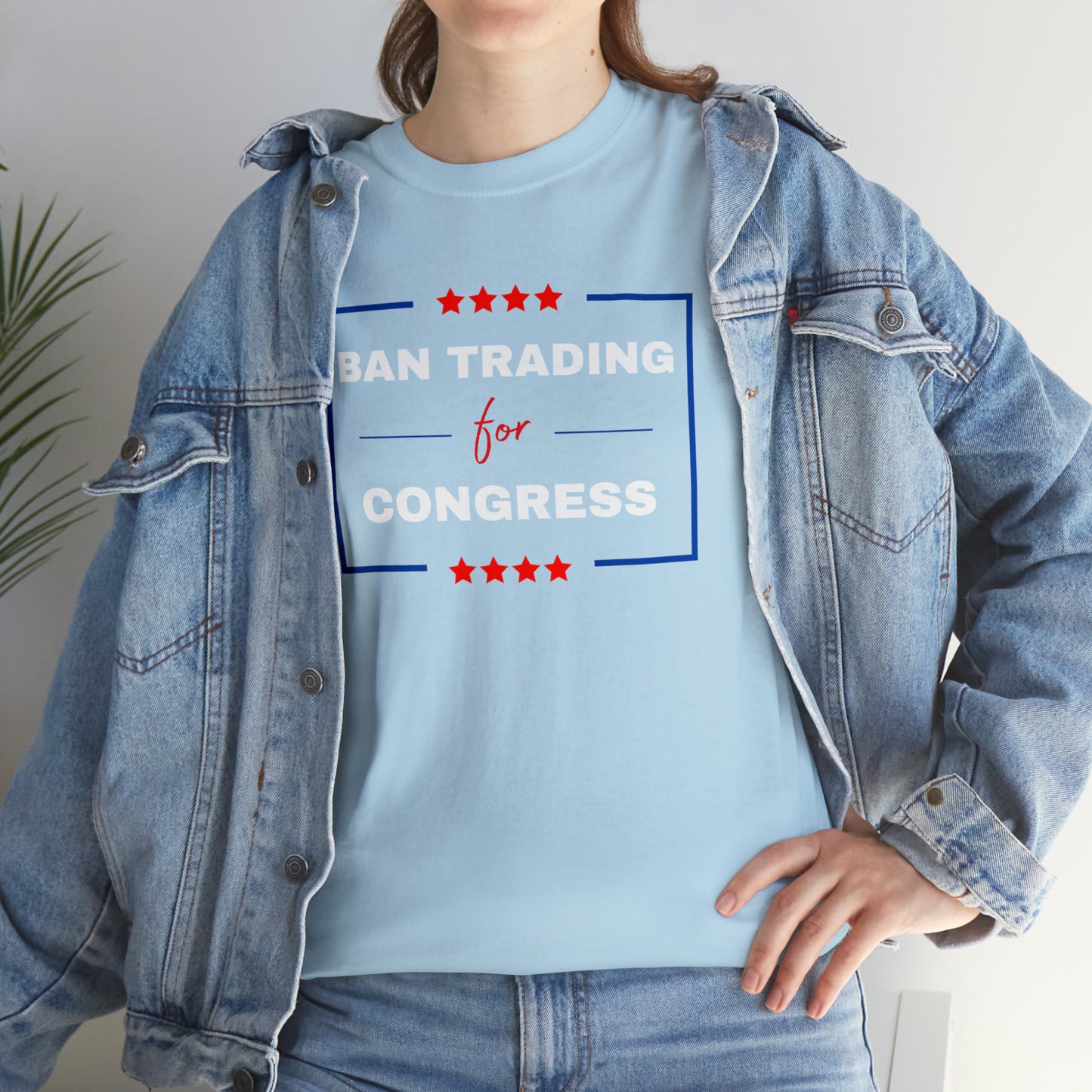 T-Shirt - Ban Trading for Congress!