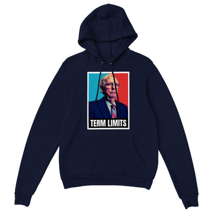 Pullover Hoodie - Term Limits (Male Face)