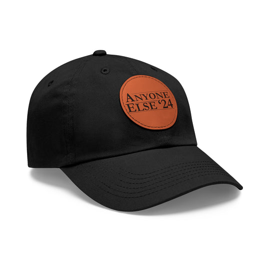 Hat Leather Patch (Round) - Anyone Else