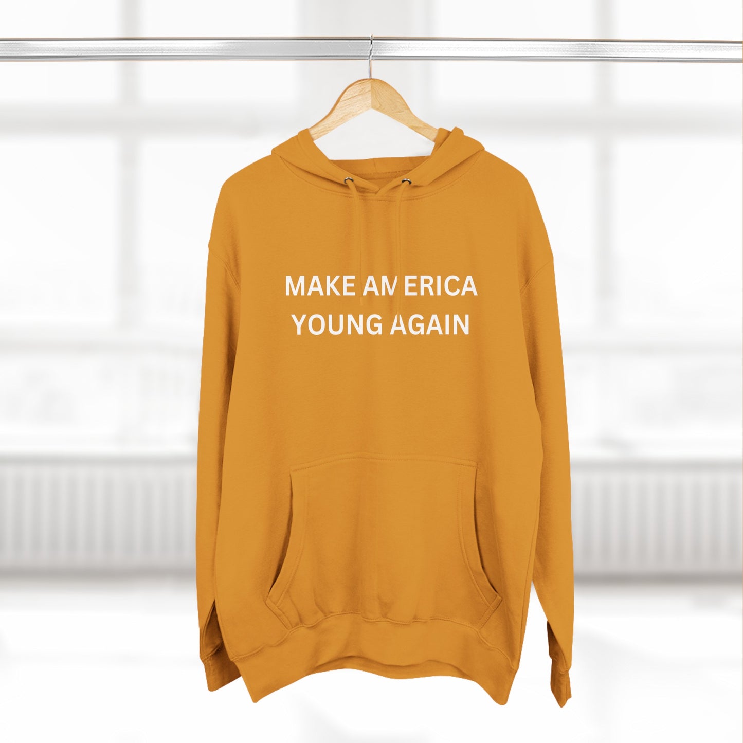 Premium Pullover Hoodie - Make America Young Again