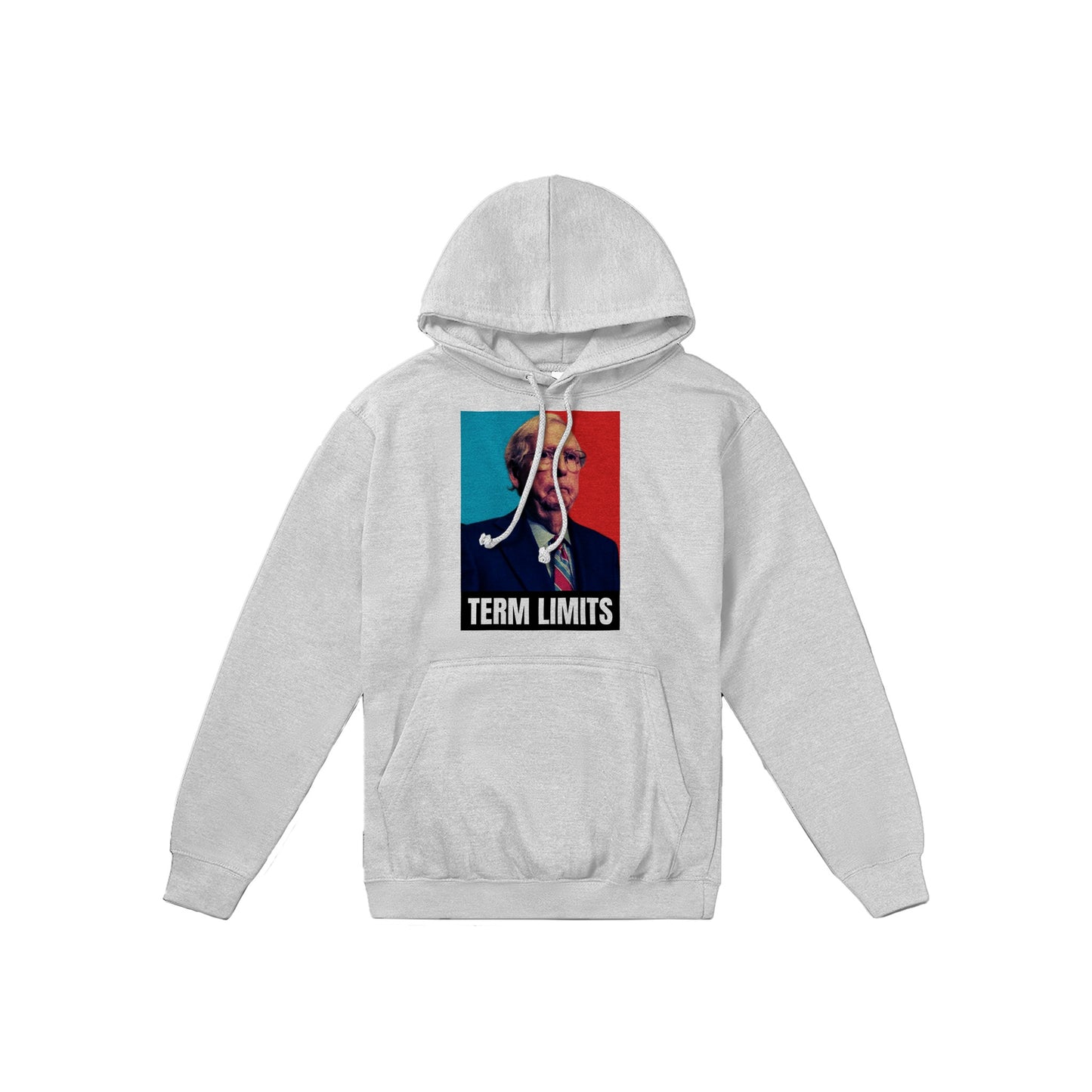 Pullover Hoodie - Term Limits (Male Face)