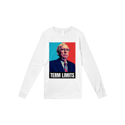 Longsleeve T-shirt - Term Limits (Male Face)