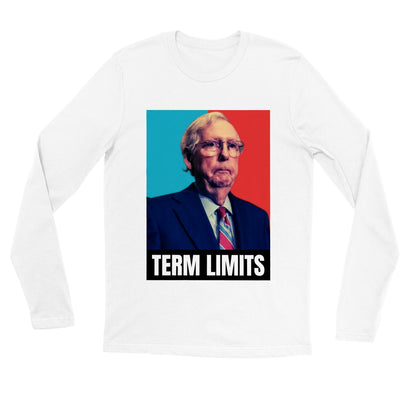 Longsleeve T-shirt - Term Limits (Male Face)