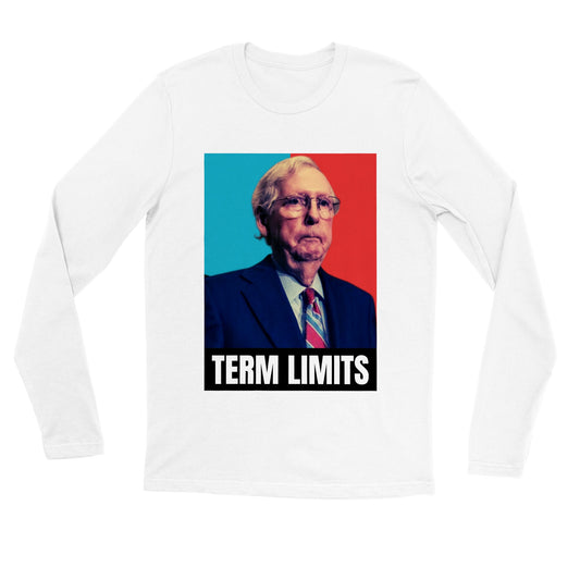 Longsleeve T-shirt - Term Limits (Male Face)