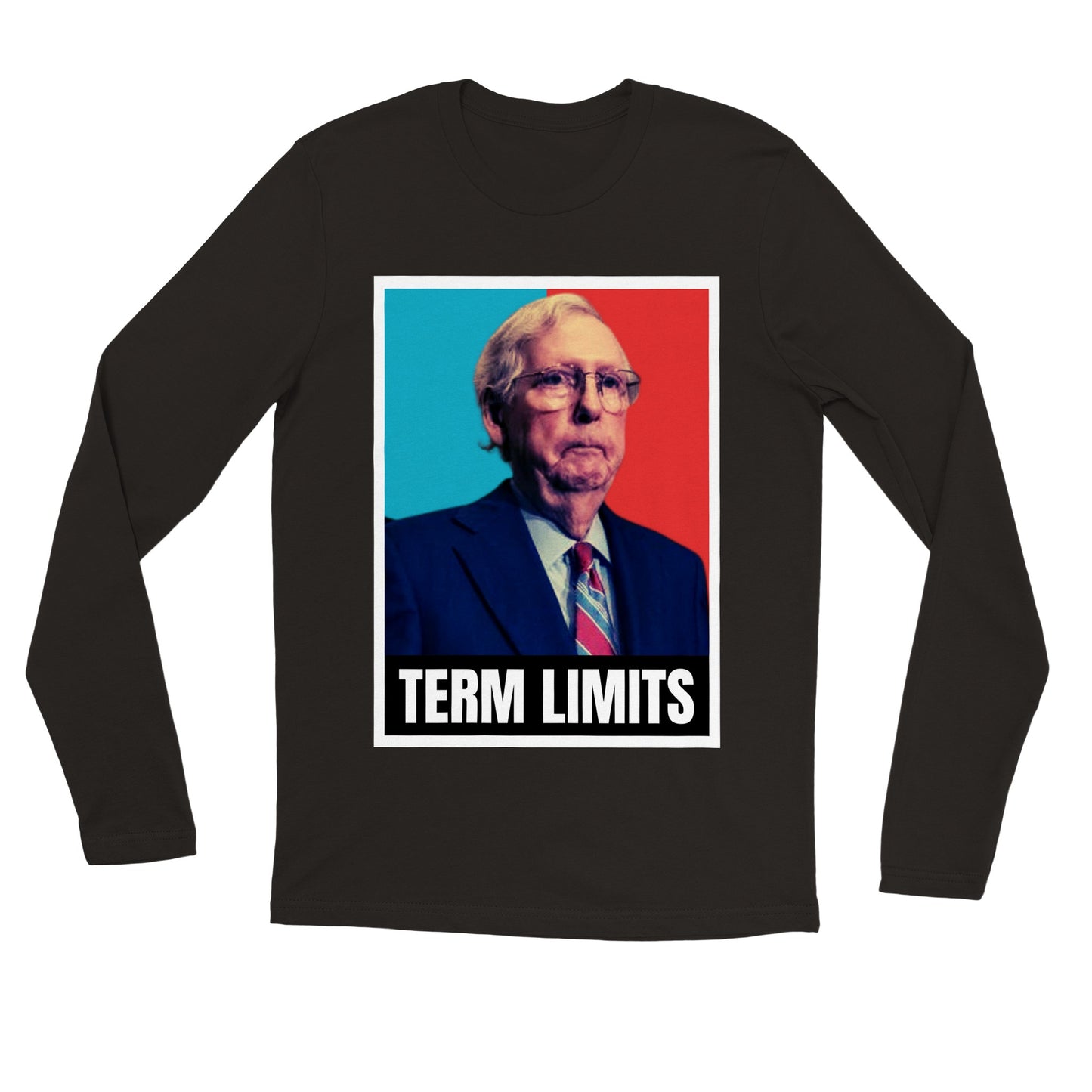 Longsleeve T-shirt - Term Limits (Male Face)