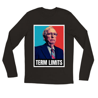 Longsleeve T-shirt - Term Limits (Male Face)