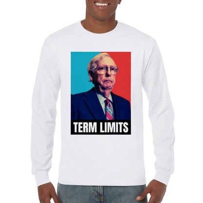 Longsleeve T-shirt - Term Limits (Male Face)